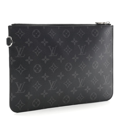 Louis Vuitton Monogram Eclipse Fragment Cabas Light Pochette 3 of 8
