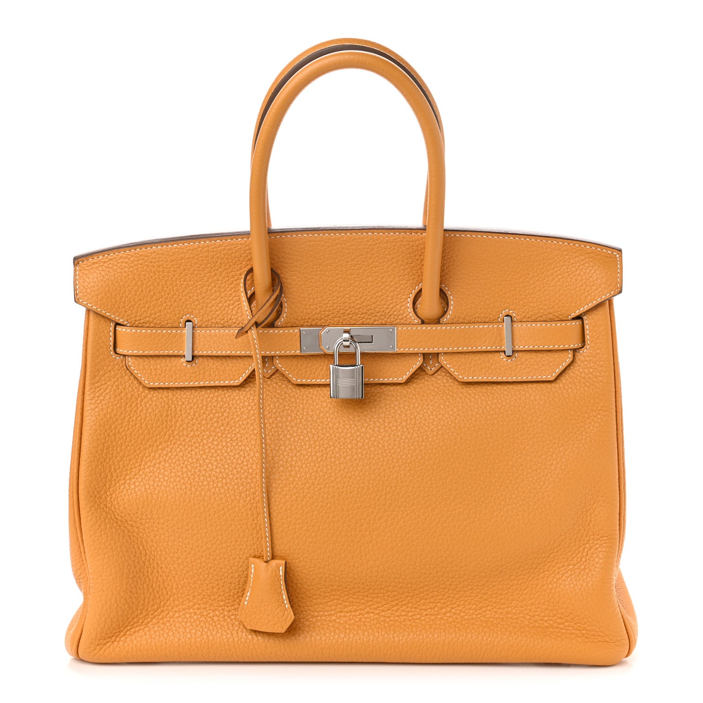 Taurillon Clemence Birkin 35 Moutarde