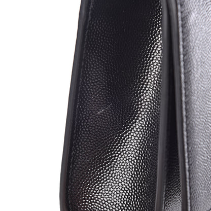 Saint Laurent Grain De Poudre Small Monogram Kate Satchel Black 7 of 7