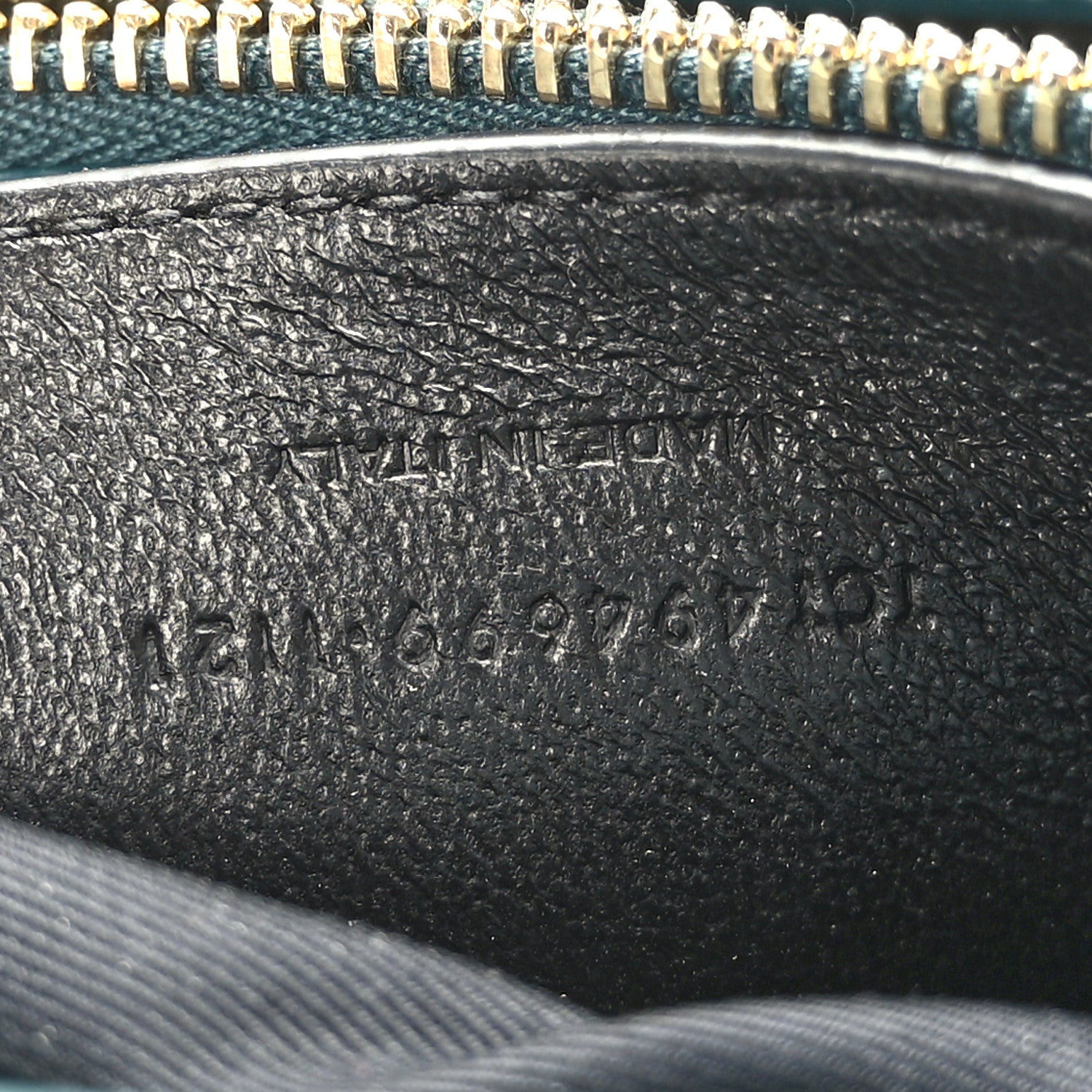 Saint Laurent Calfskin Y Quilted Monogram Small Loulou Chain Satchel Sea Turquoise 7 of 9