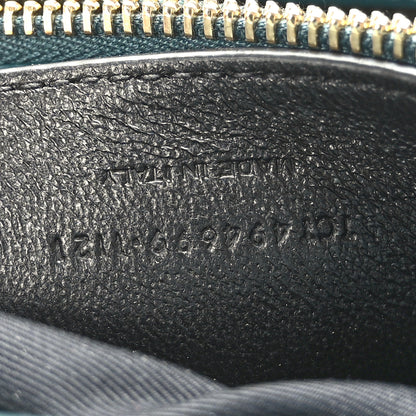 Saint Laurent Calfskin Y Quilted Monogram Small Loulou Chain Satchel Sea Turquoise 7 of 9