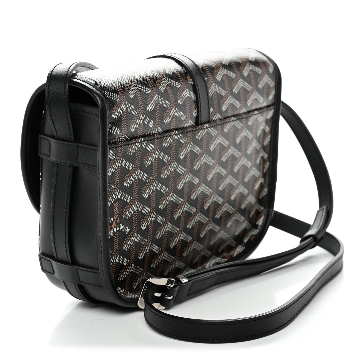 Goyardine Belvedere II PM Messenger Bag Black