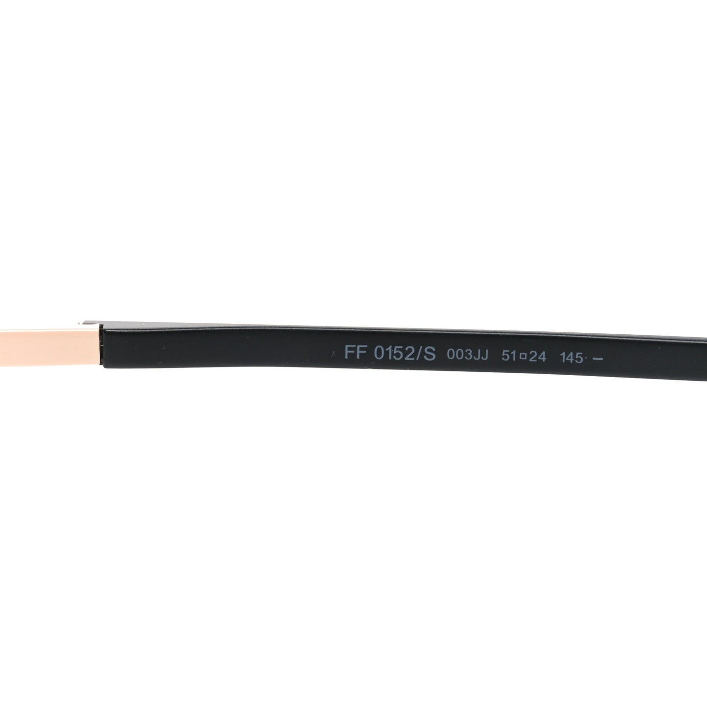 Acetate Octagonal Sunglasses FF 0152/S Black Pink