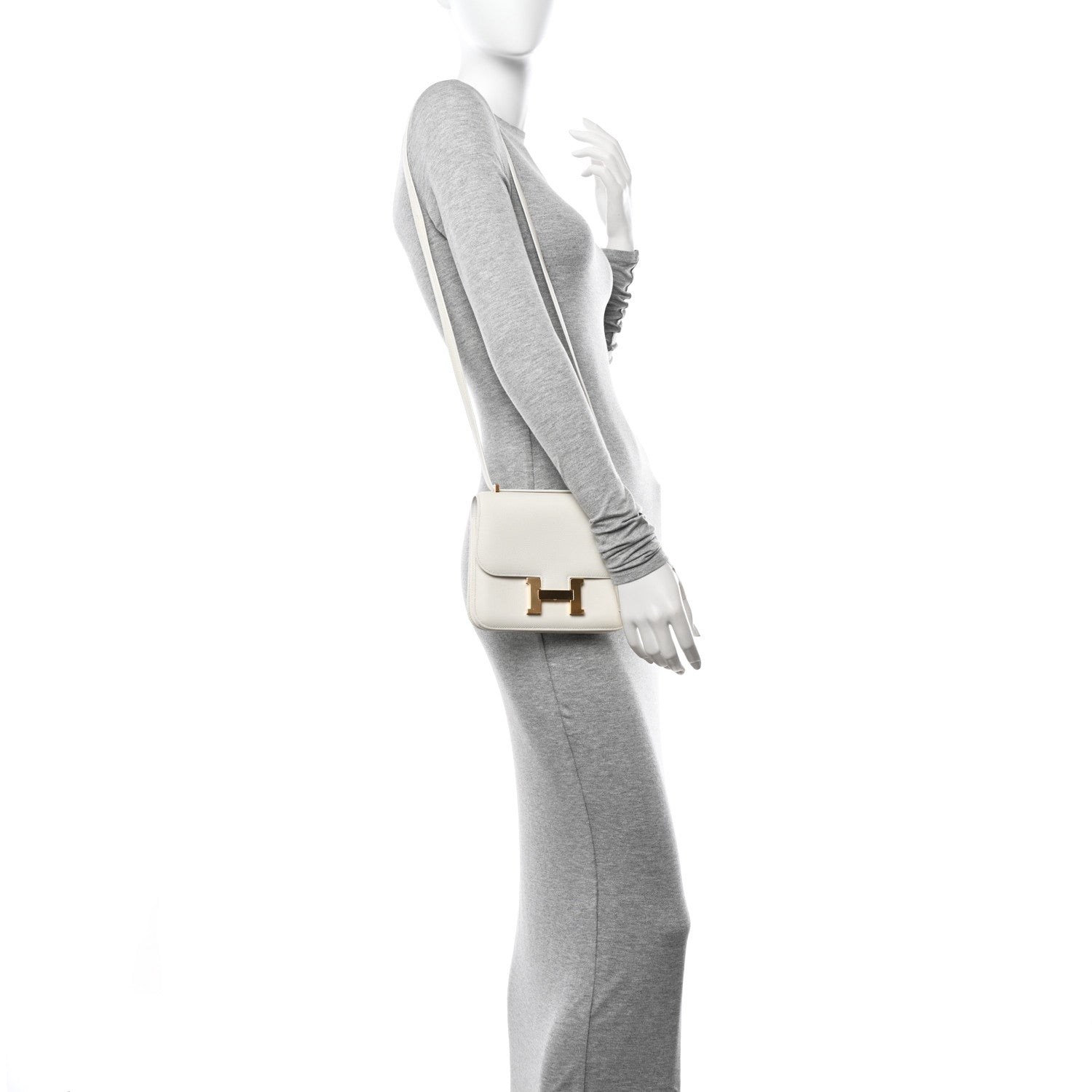 Hermes Evercolor Constance 18 White 2 of 14