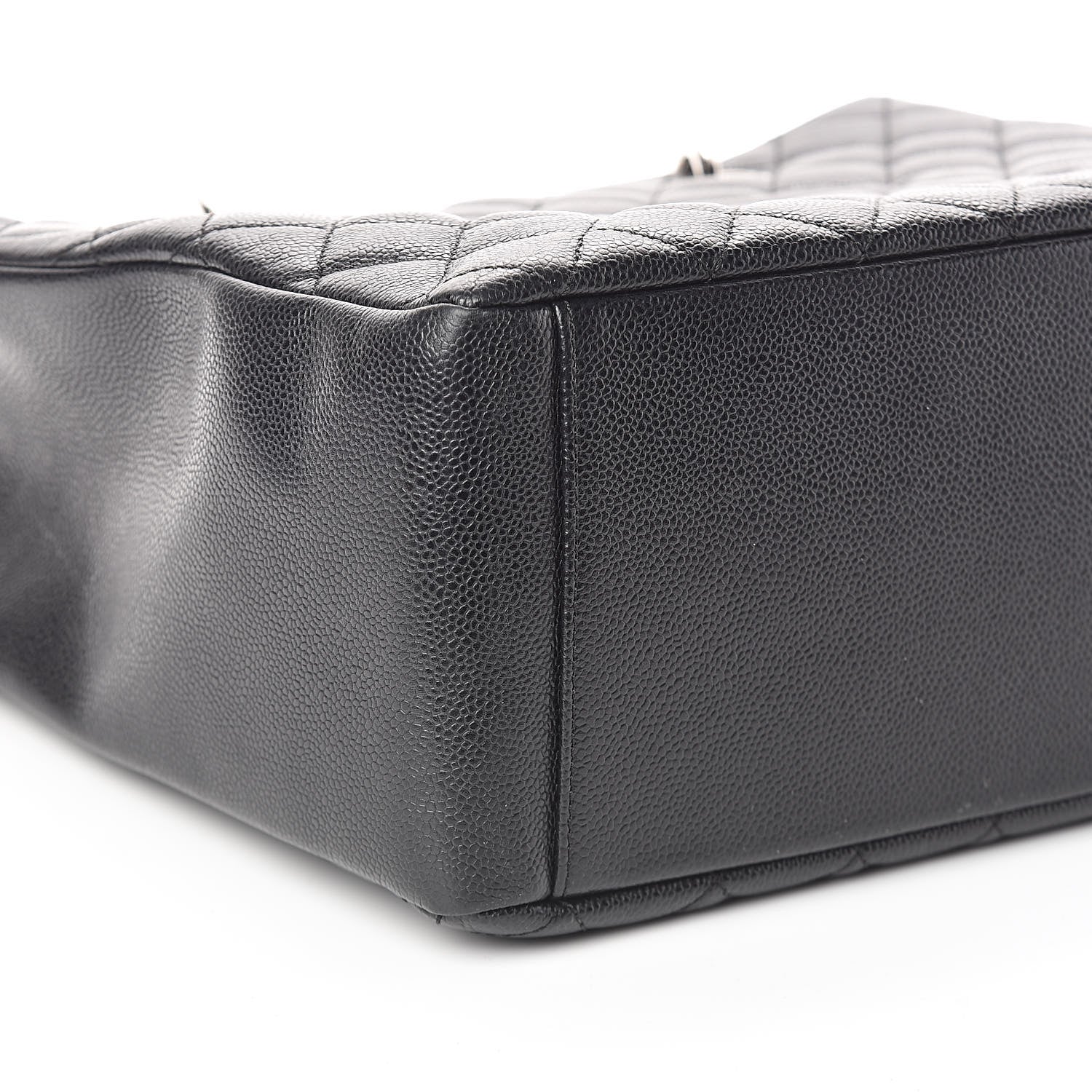 Chanel Caviar Quilted Grand Shopping Tote GST Black 9 of 10
