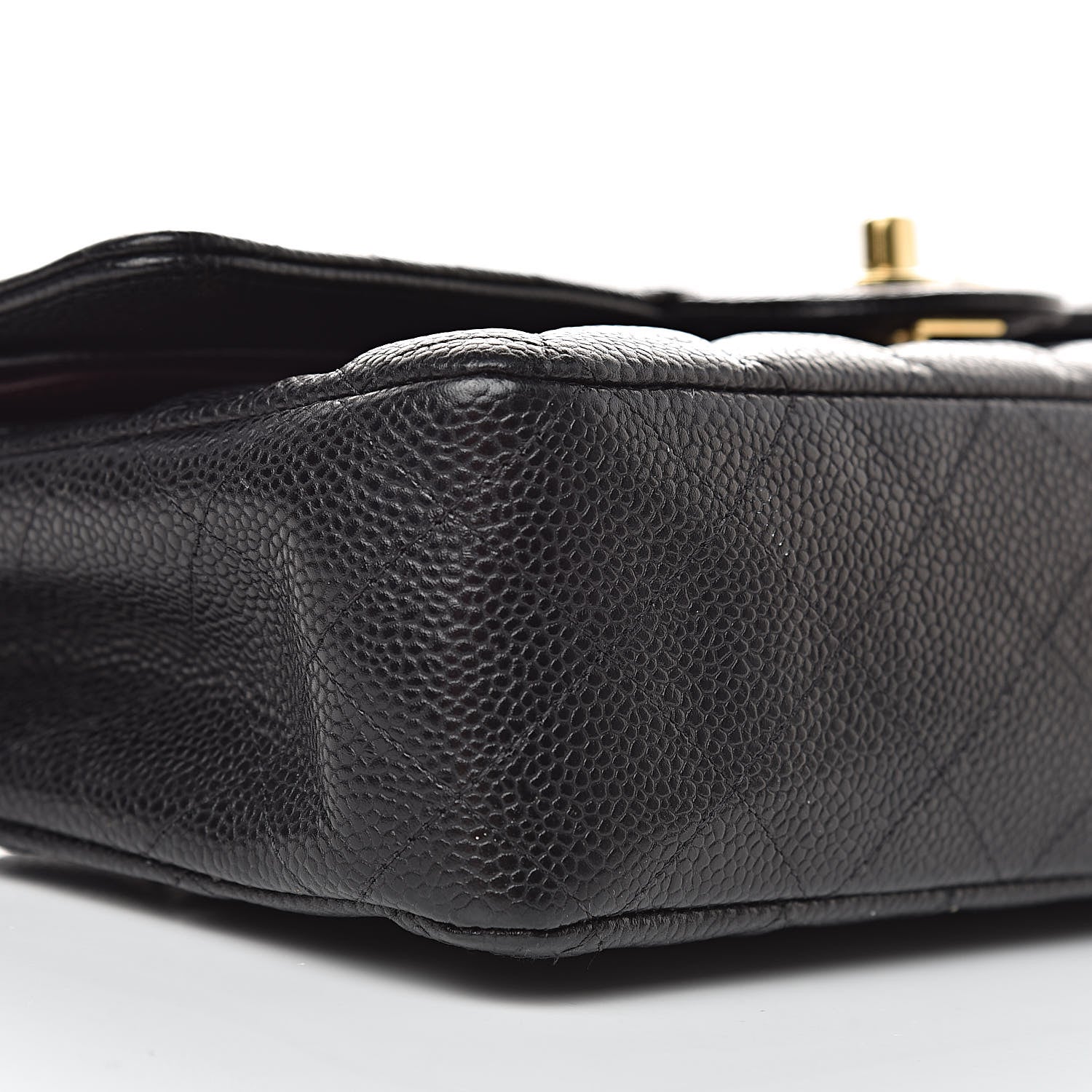Chanel Caviar Quilted Medium Double Flap Black 11 of 13