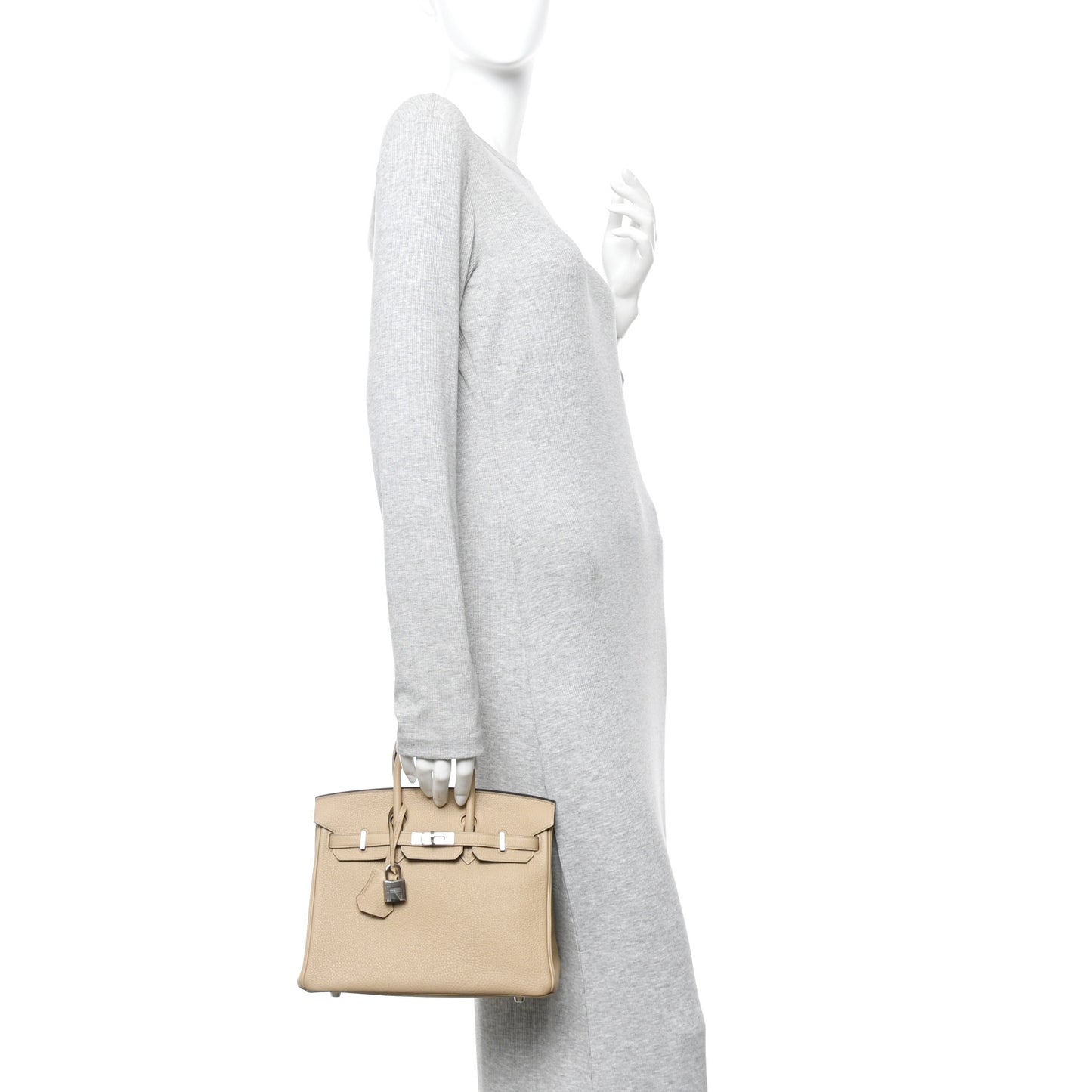Togo Verso Birkin 25 Trench Bougainvillea