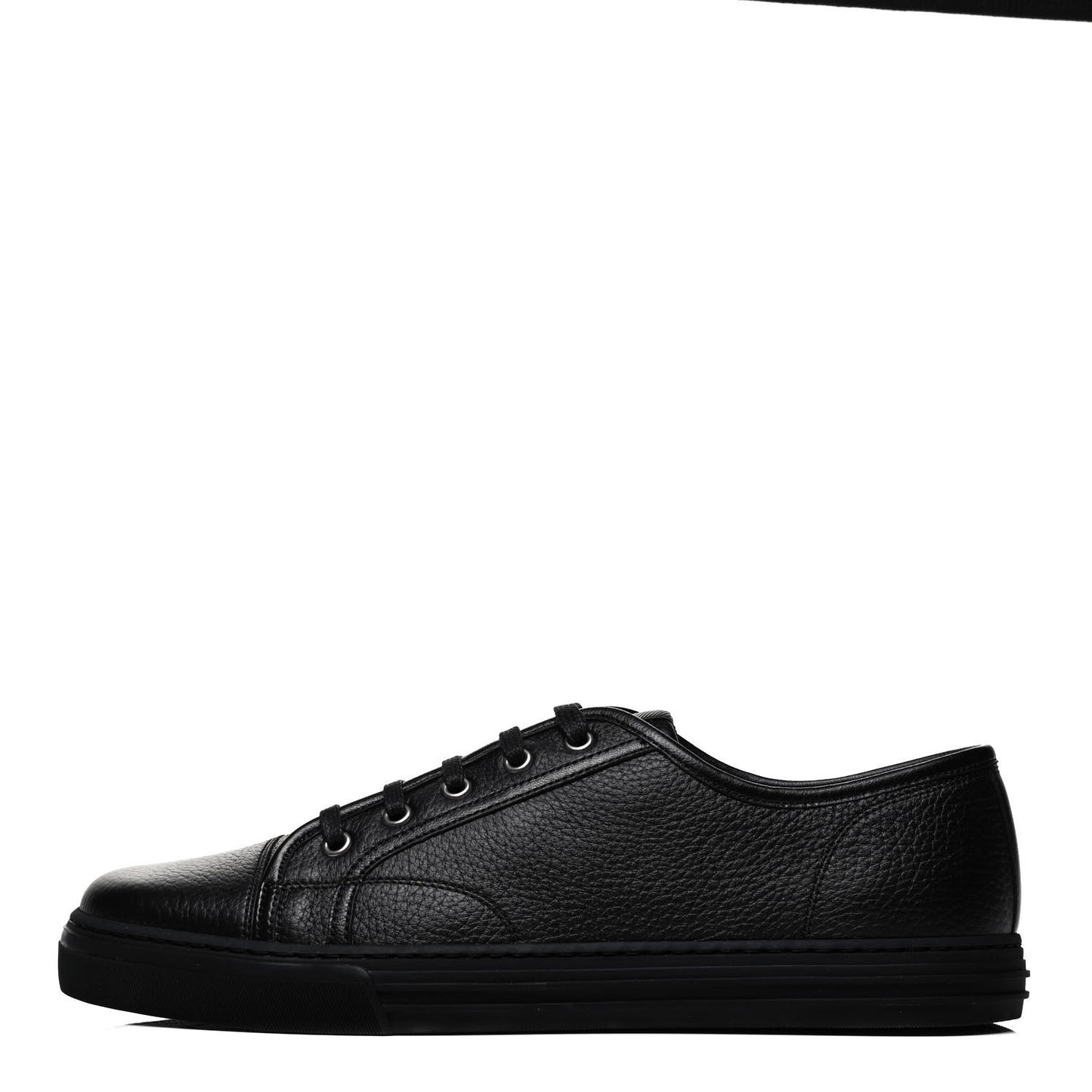 Nappa Mens Low Top Sneakers 9 Black