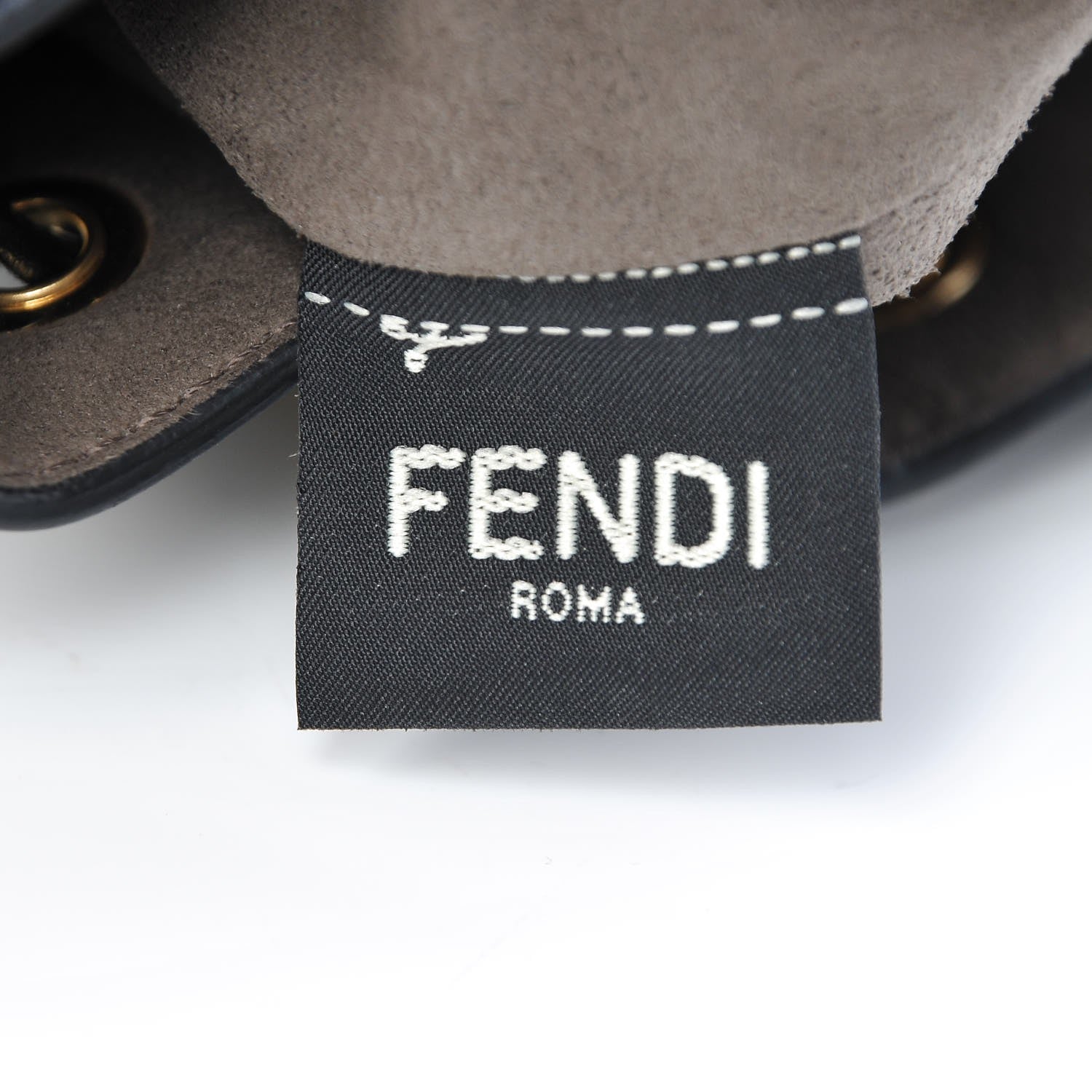 Fendi Vitello Liberty Lucido F is Fendi Mini Mon Tresor Bucket Bag Black 8 of 8