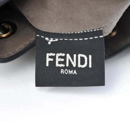 Fendi Vitello Liberty Lucido F is Fendi Mini Mon Tresor Bucket Bag Black 8 of 8