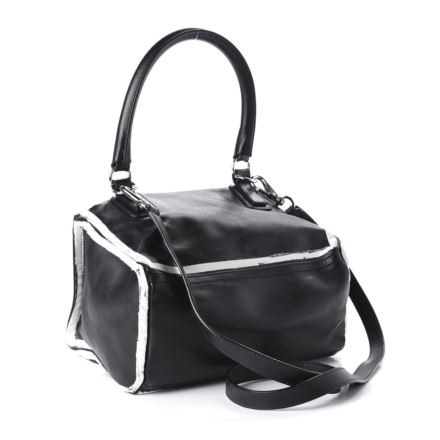 Calfskin Small Logo Pandora Black