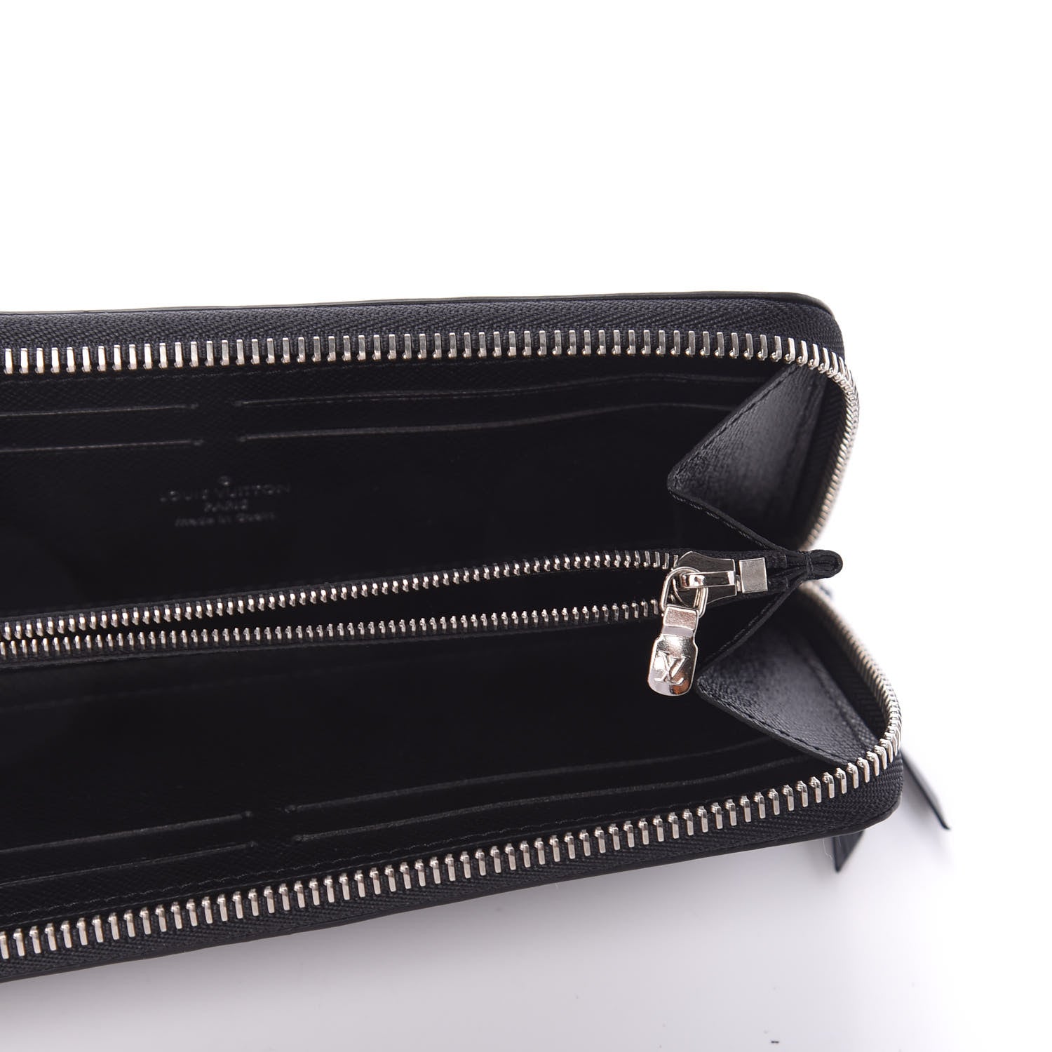 Louis Vuitton Epi Clemence Wallet Black 5 of 10
