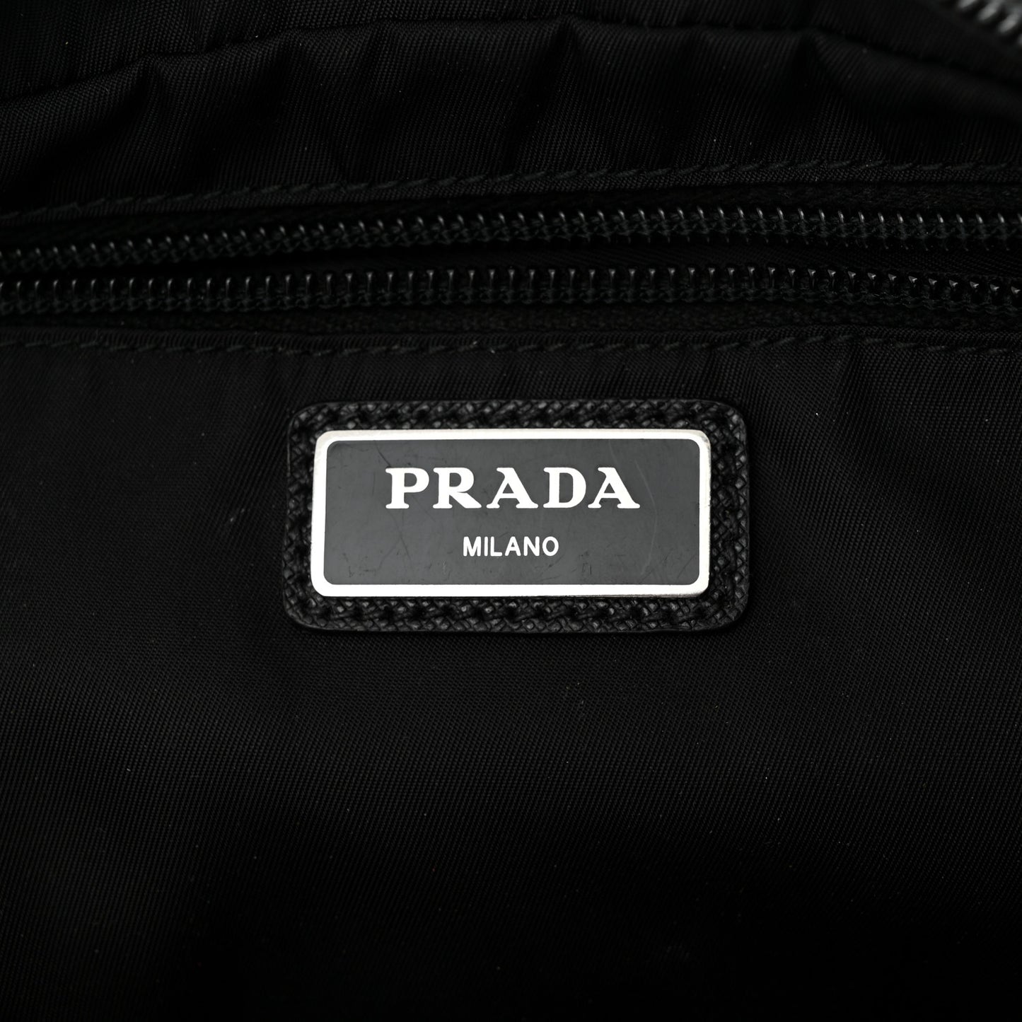 Tessuto Nylon Belt Bag Black