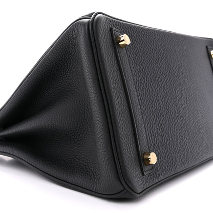 Hermes Togo Birkin 30 Black 9 of 11
