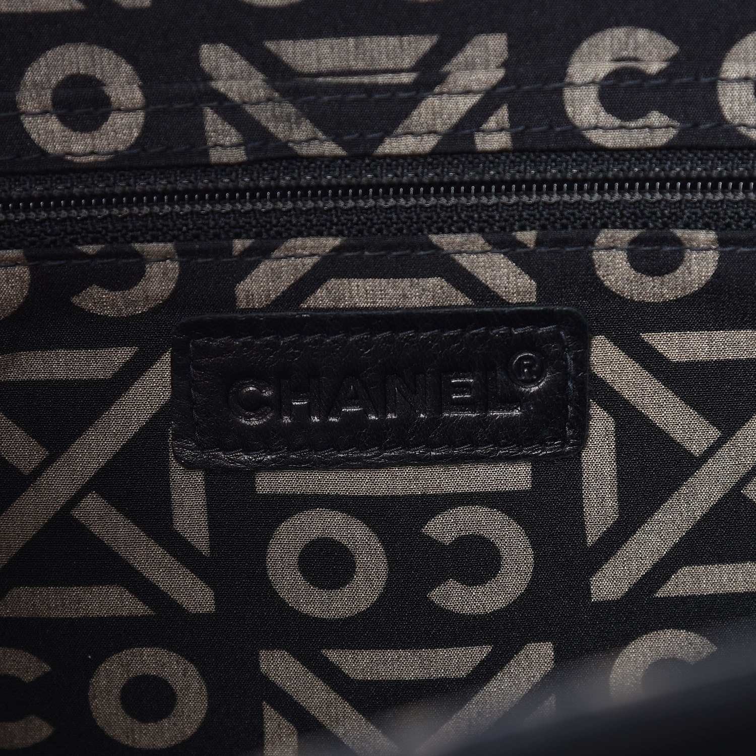 Chanel Lambskin Chocolate Bar Accordion Mademoiselle Flap Black 6 of 16