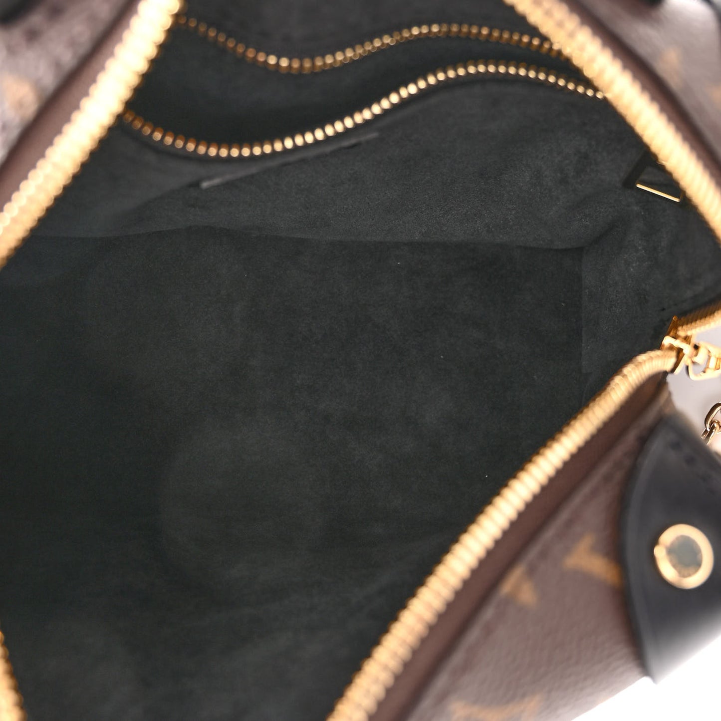 Monogram Petite Malle Souple Black