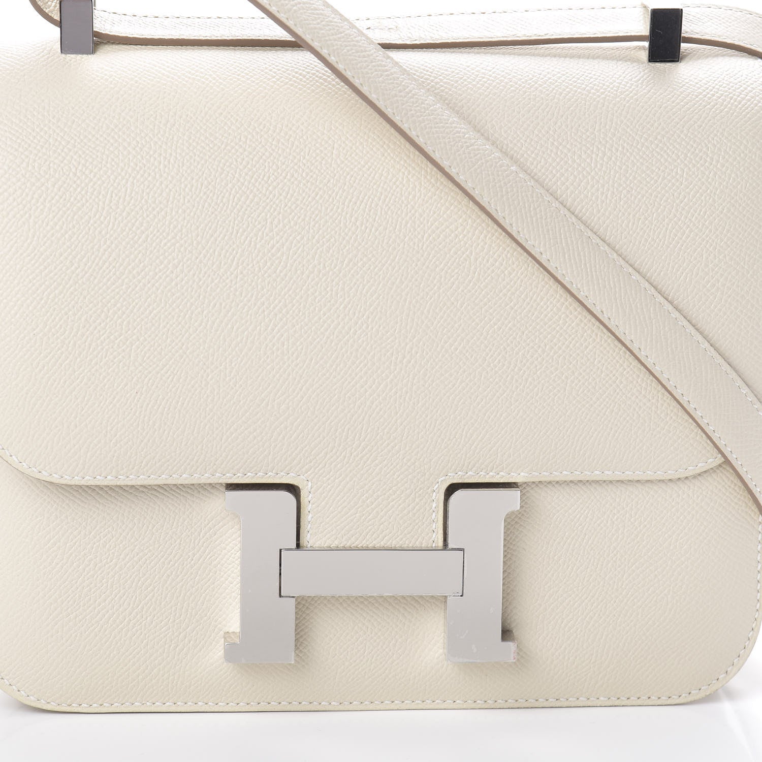 Hermes Epsom Constance 24 Craie 8 of 11