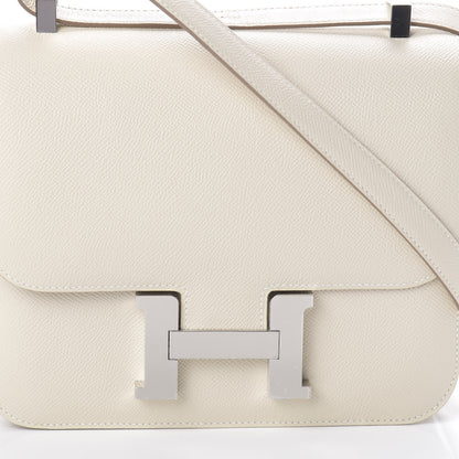 Hermes Epsom Constance 24 Craie 8 of 11