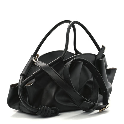 Loewe Shiny Nappa Calfskin Paseo Bag Black 3 of 11