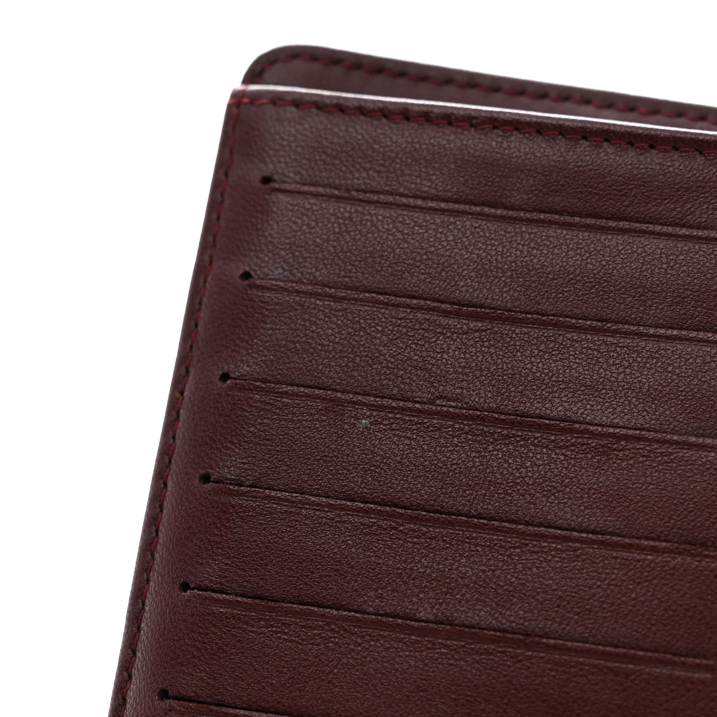 Lambskin Quilted Yen Wallet Black