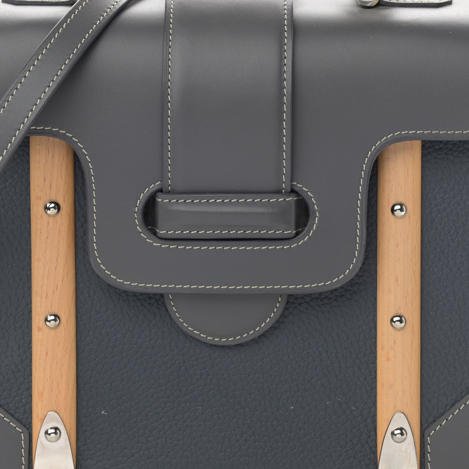 Goyard Clemency Cowhide Decize Taurillon Saigon PM Grey 8 of 18