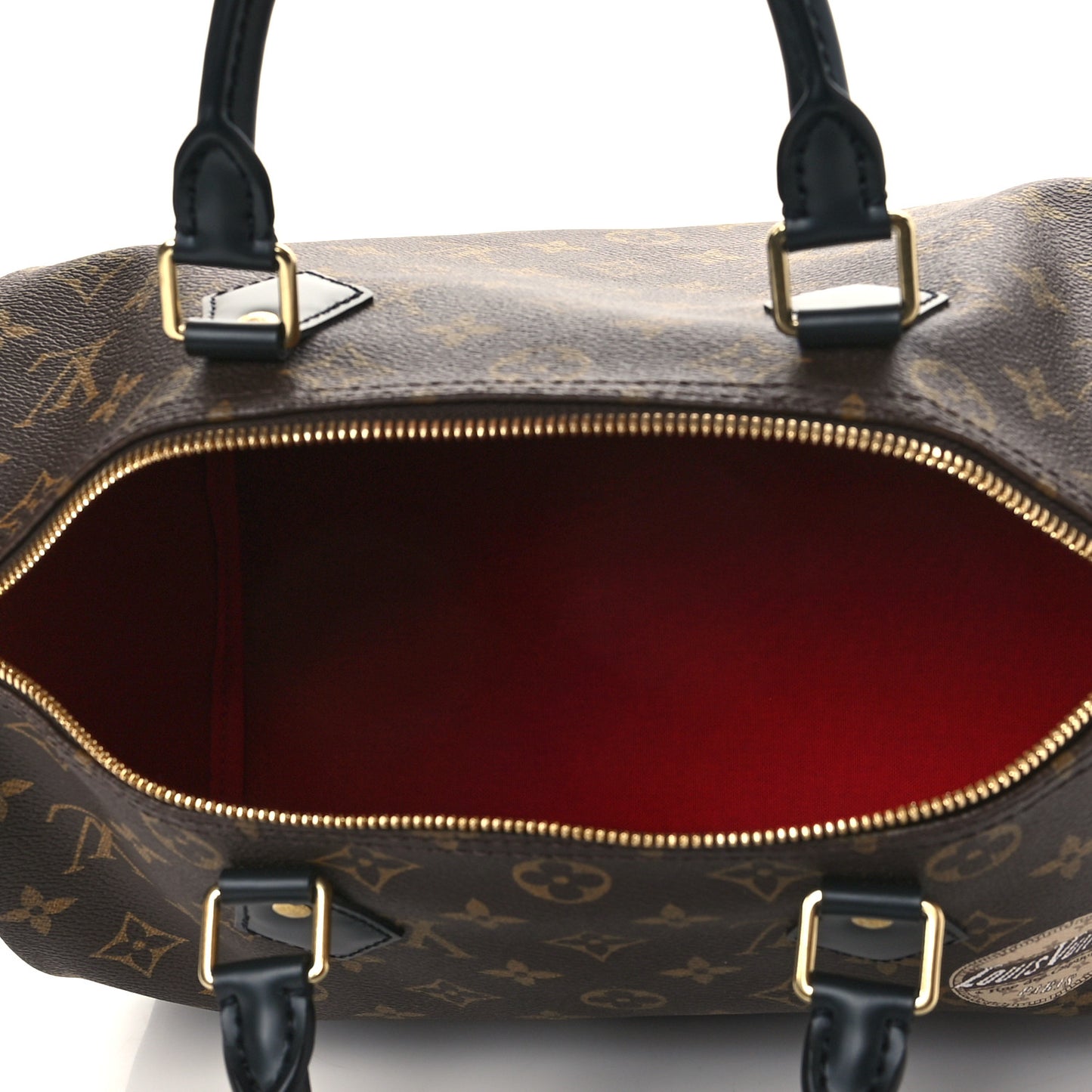 Monogram My World Tour Speedy Bandouliere 30 Black