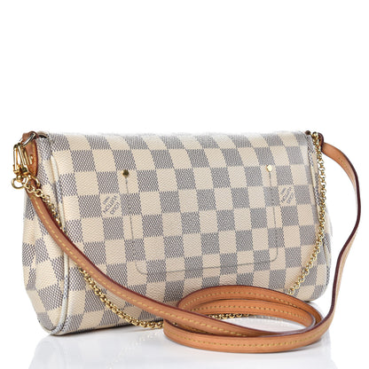 Louis Vuitton Damier Azur Favorite MM 3 of 16