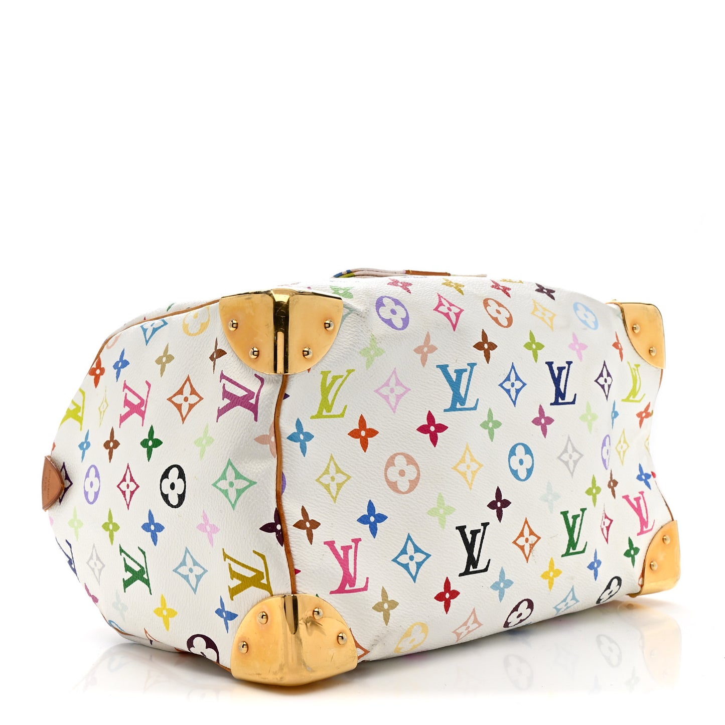 Monogram Multicolor Speedy 30 White
