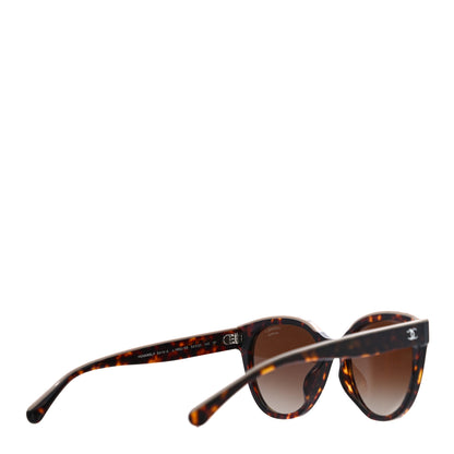 Chanel Acetate Polarized CC Butterfly Sunglasses 5414 Tortoise 3 of 8