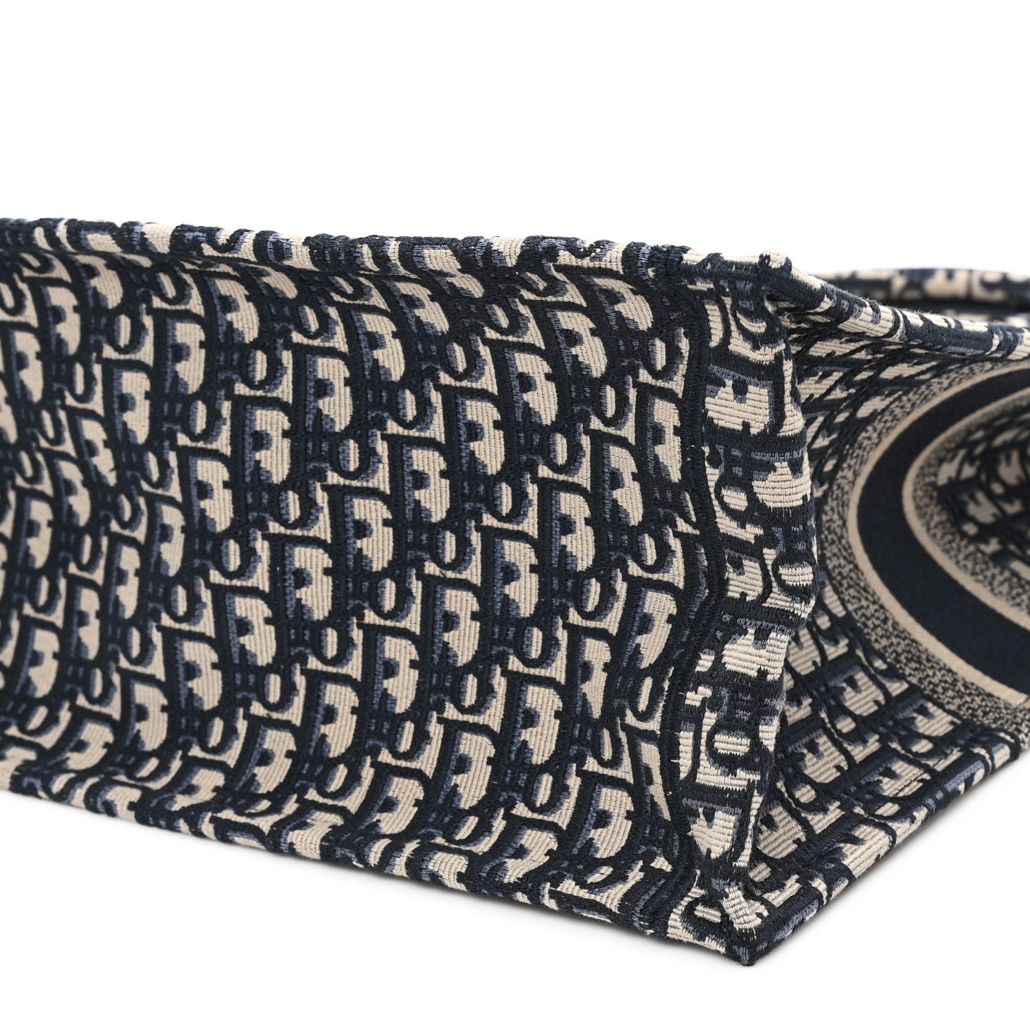 Christian Dior Oblique Large Book Tote Blue Multicolor 10 of 10