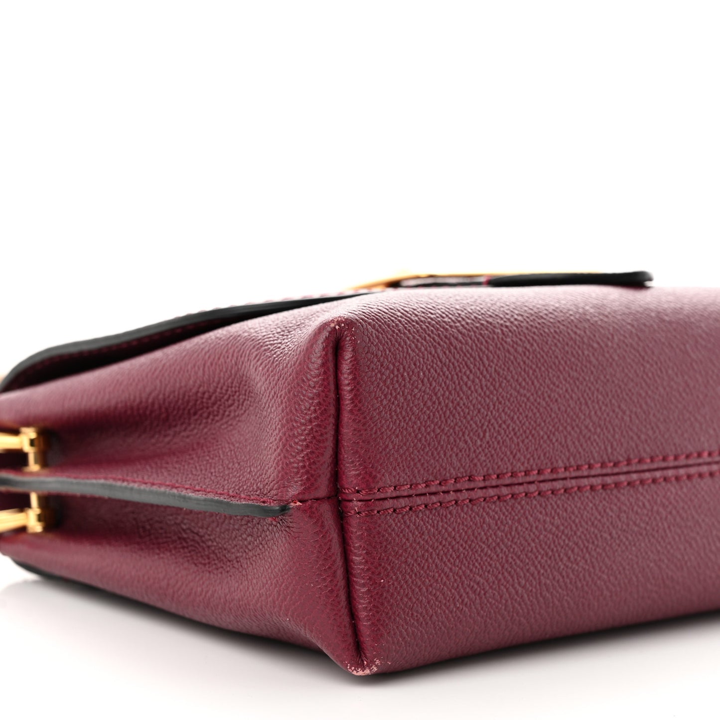 Soft Grain Calfskin Small Medley Crossbody Dark Plum