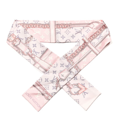 Louis Vuitton Silk Monogram Confidential Bandeau Light Pink 1 of 4
