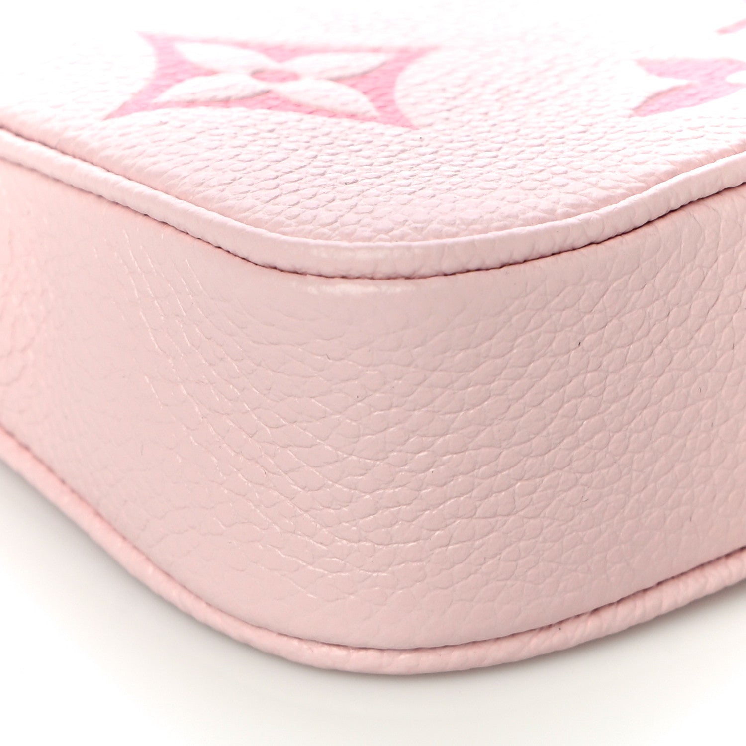 Louis Vuitton Empreinte Monogram Giant By The Pool Mini Pochette Accessories Bouton De Rose 6 of 9