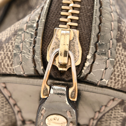Gucci GG Plus Monogram Small Joy Boston Metallic 13 of 15