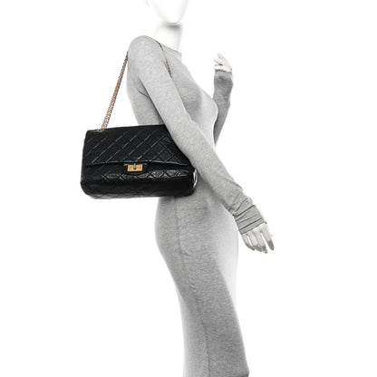 Chanel Aged Calfskin Quilted 2.55 Reissue 227 Flap Black 2 of 10