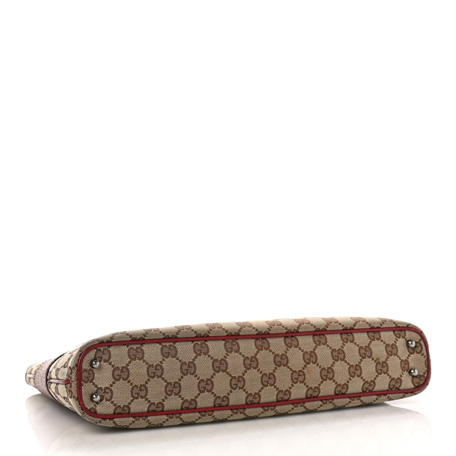 Gucci Monogram Shoulder Bag Red 4 of 9