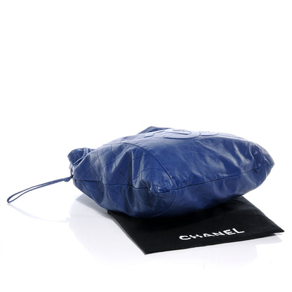 Chanel Caviar 31 Drawstring Tote Blue 4 of 7