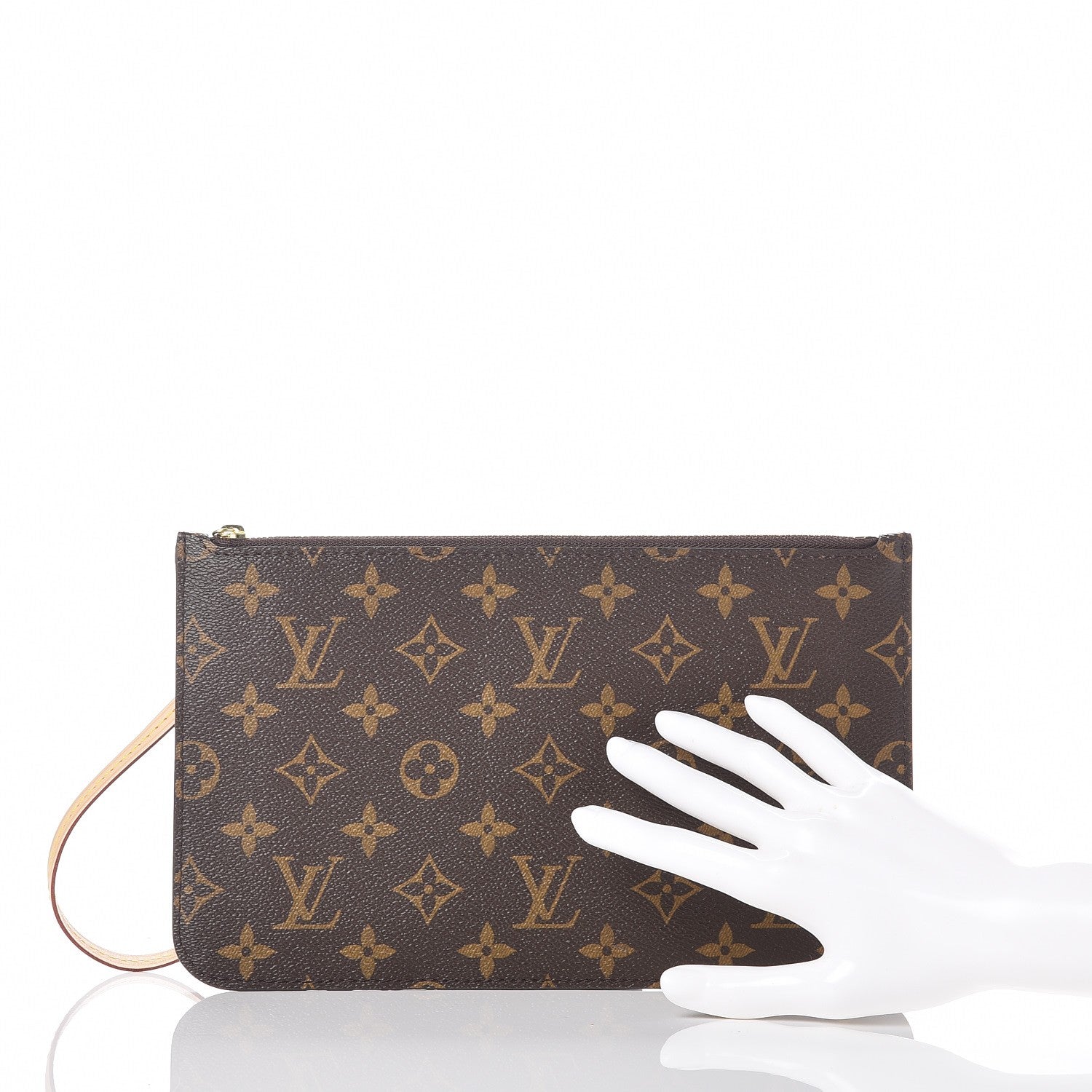 Louis Vuitton Monogram Neverfull MM GM Pochette 2 of 7