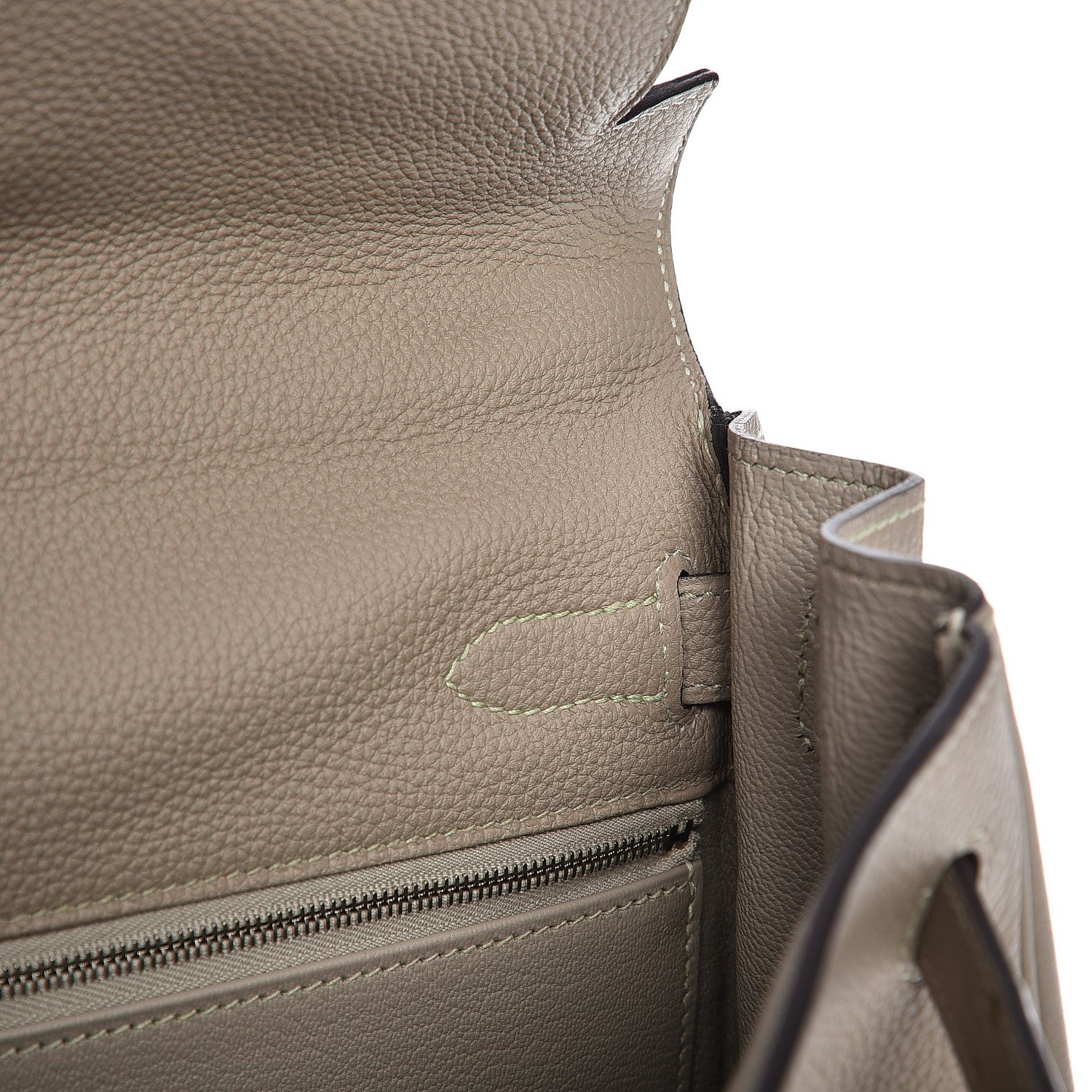 Hermes Togo Kelly Retourne 32 Gris Tourterelle 23 of 34