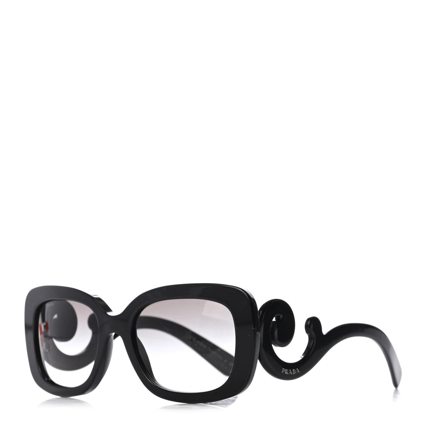 Acetate Baroque Sunglasses SPR 27O Black