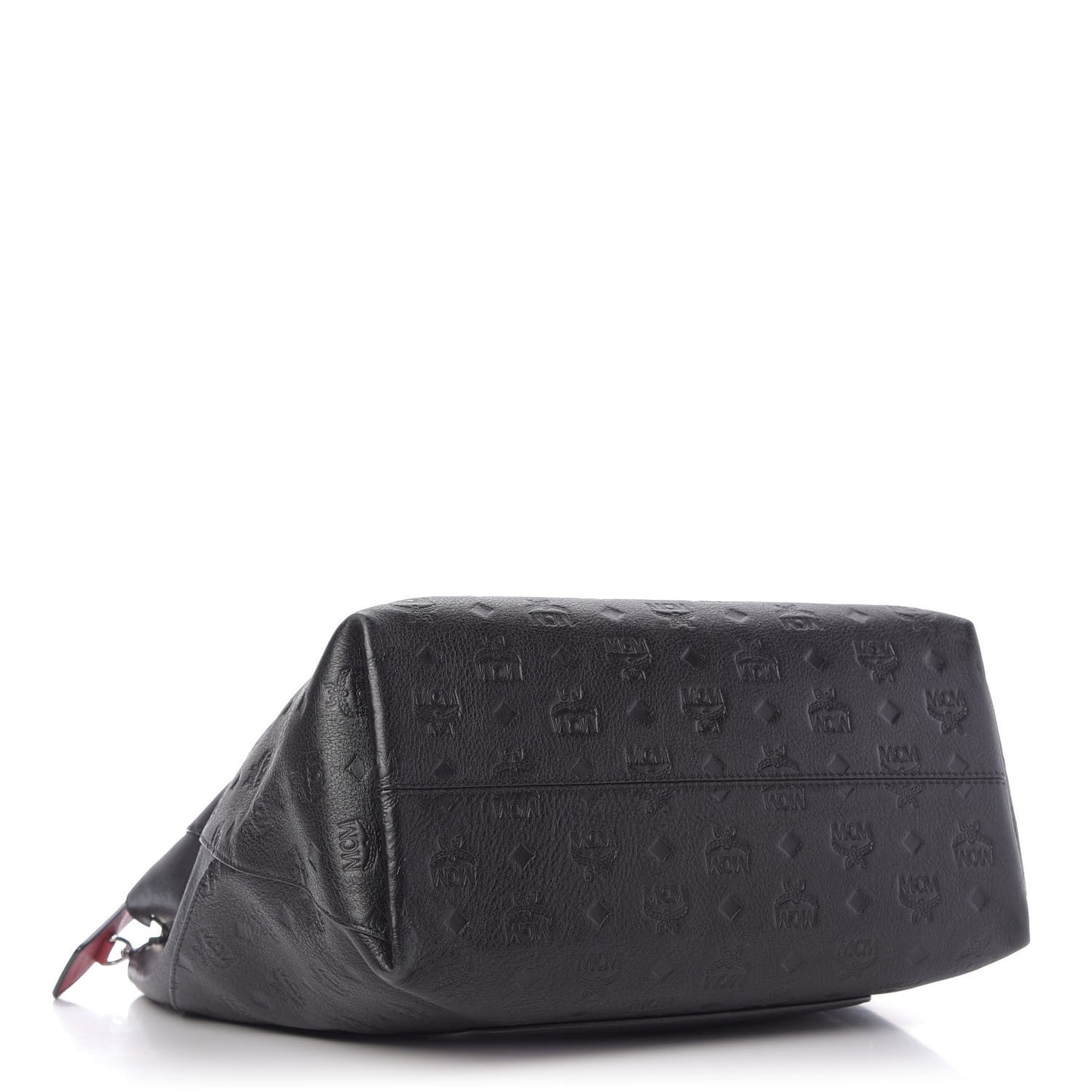 Grained Calfskin Large Klara Hobo Black