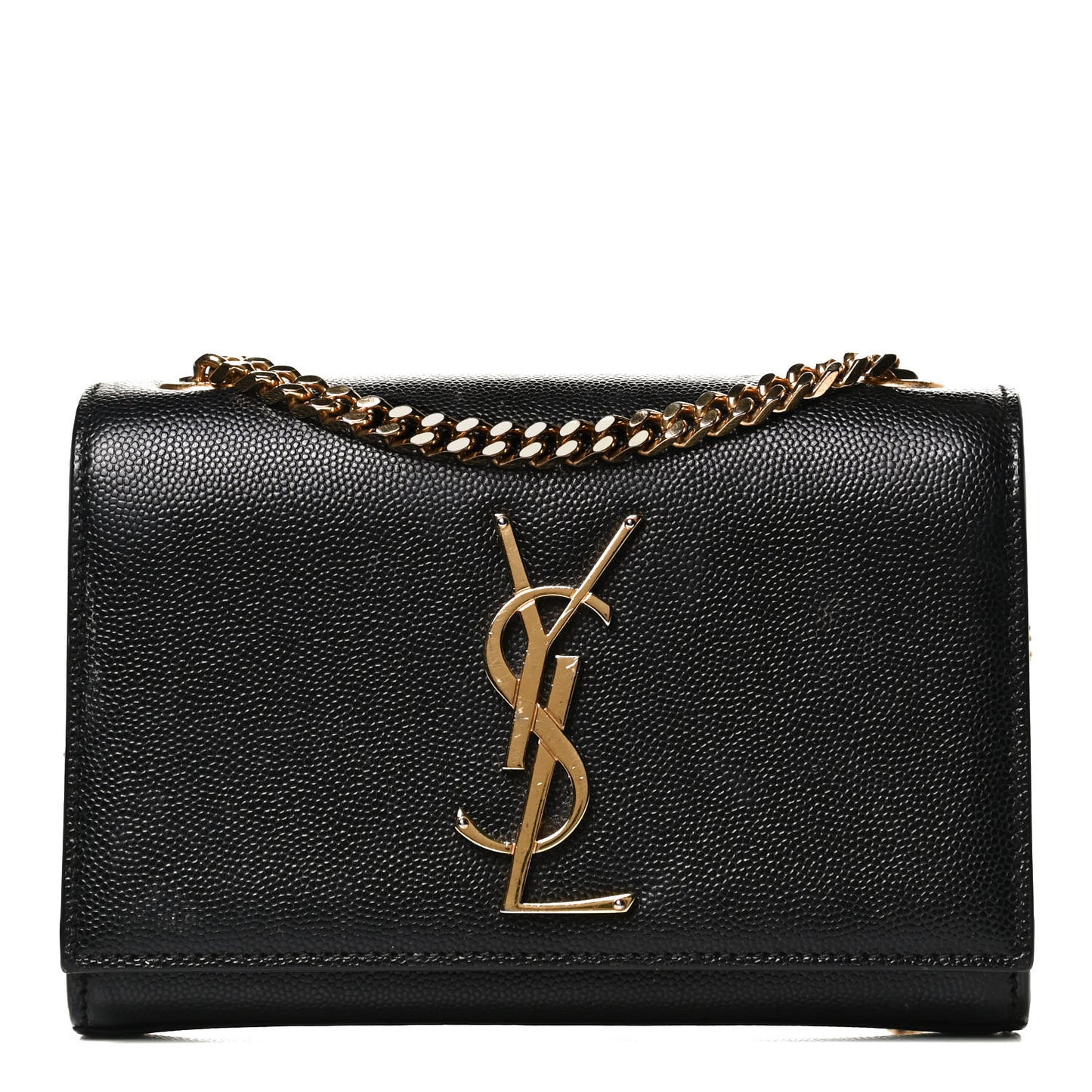 Grain De Poudre Small Monogram Kate Satchel Black