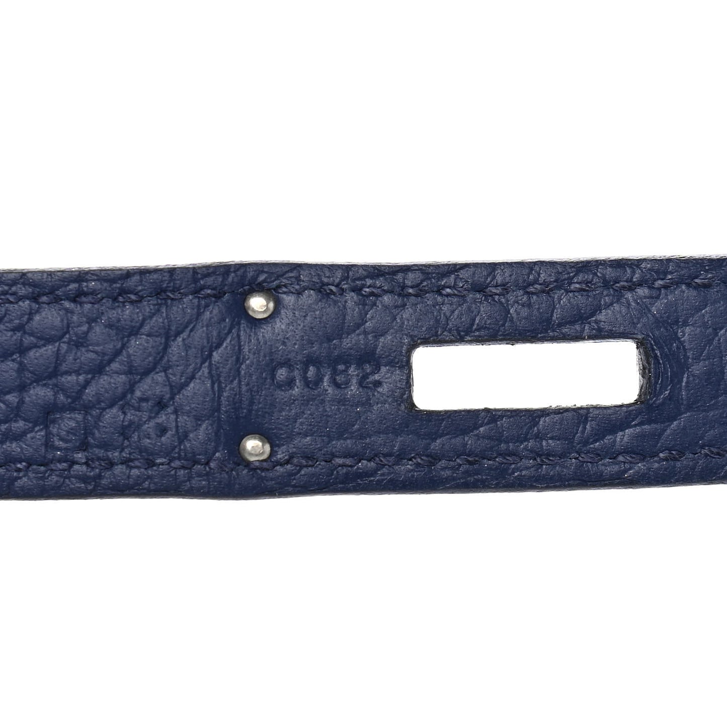 Taurillon Clemence Birkin 35 Bleu Saphir