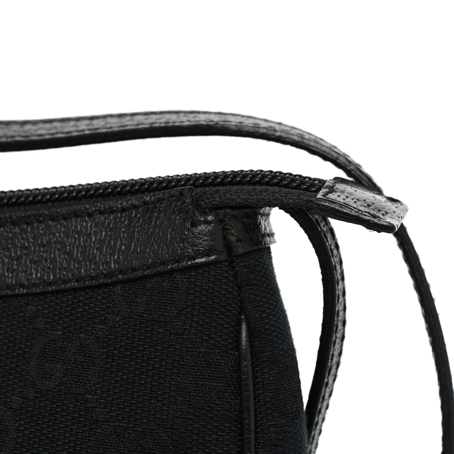 Gucci Monogram Small Pochette Black 10 of 12