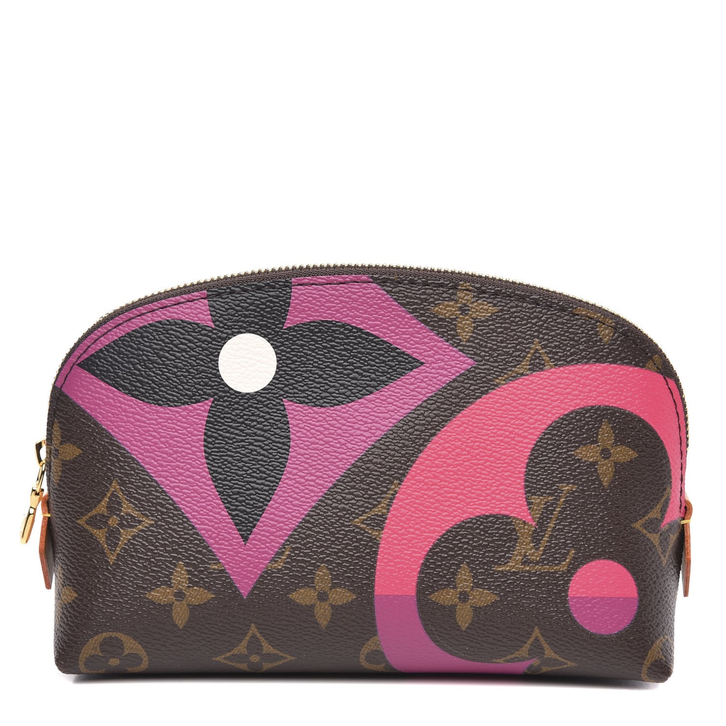Monogram Game On Cosmetic Pouch