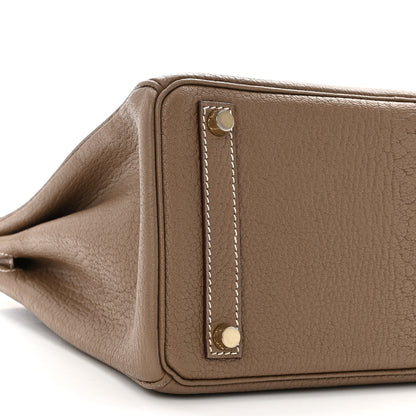 Hermes Chevre De Coromandel HAC Birkin 32 Etoupe 9 of 12