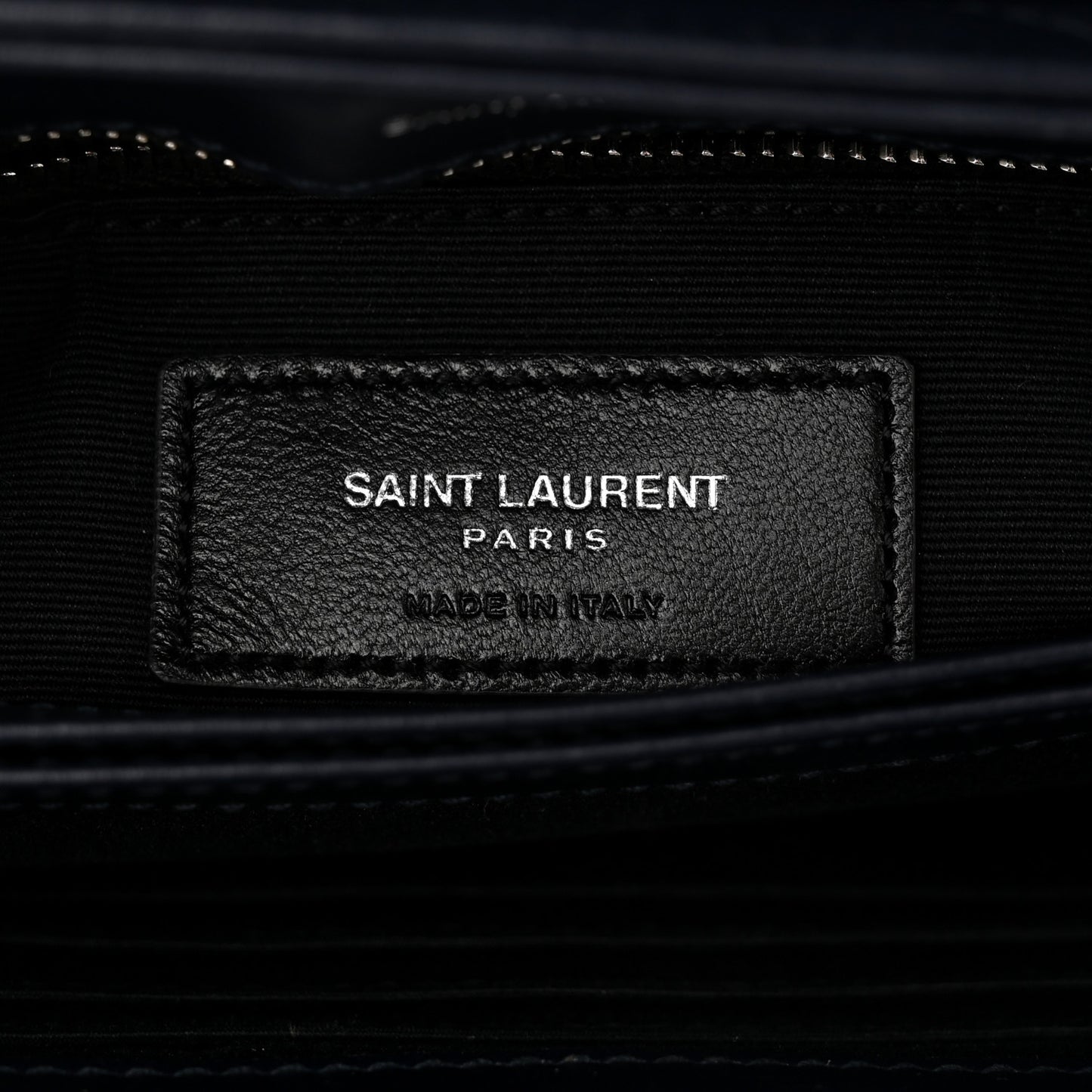 Calfskin Y Quilted Monogram Toy Loulou Satchel Navy