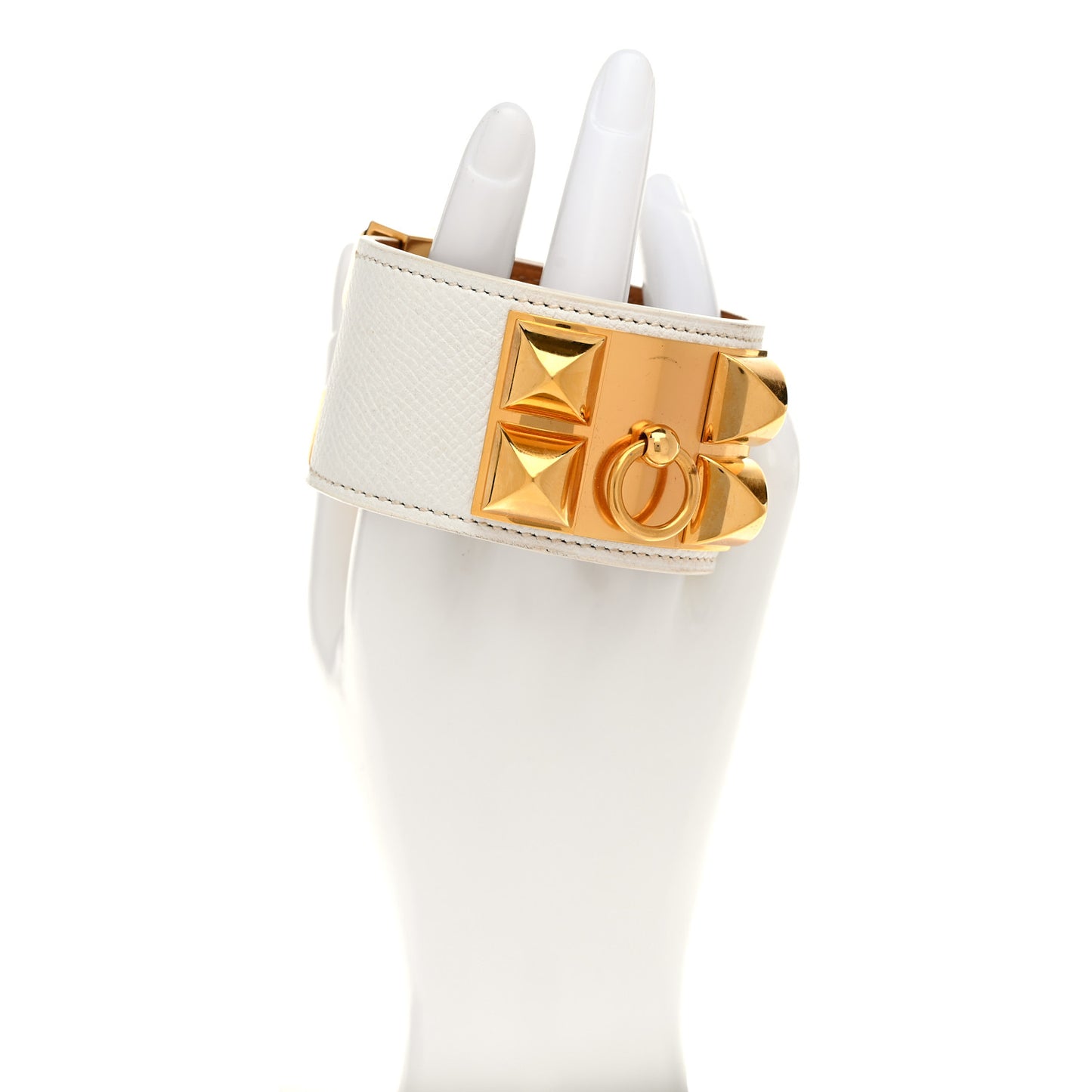 Epsom Collier De Chien CDC Bracelet S White