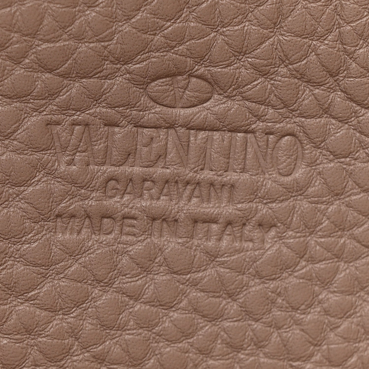 Valentino Garavani Pebbled Calfskin Medium Rockstud Tote Poudre 6 of 10