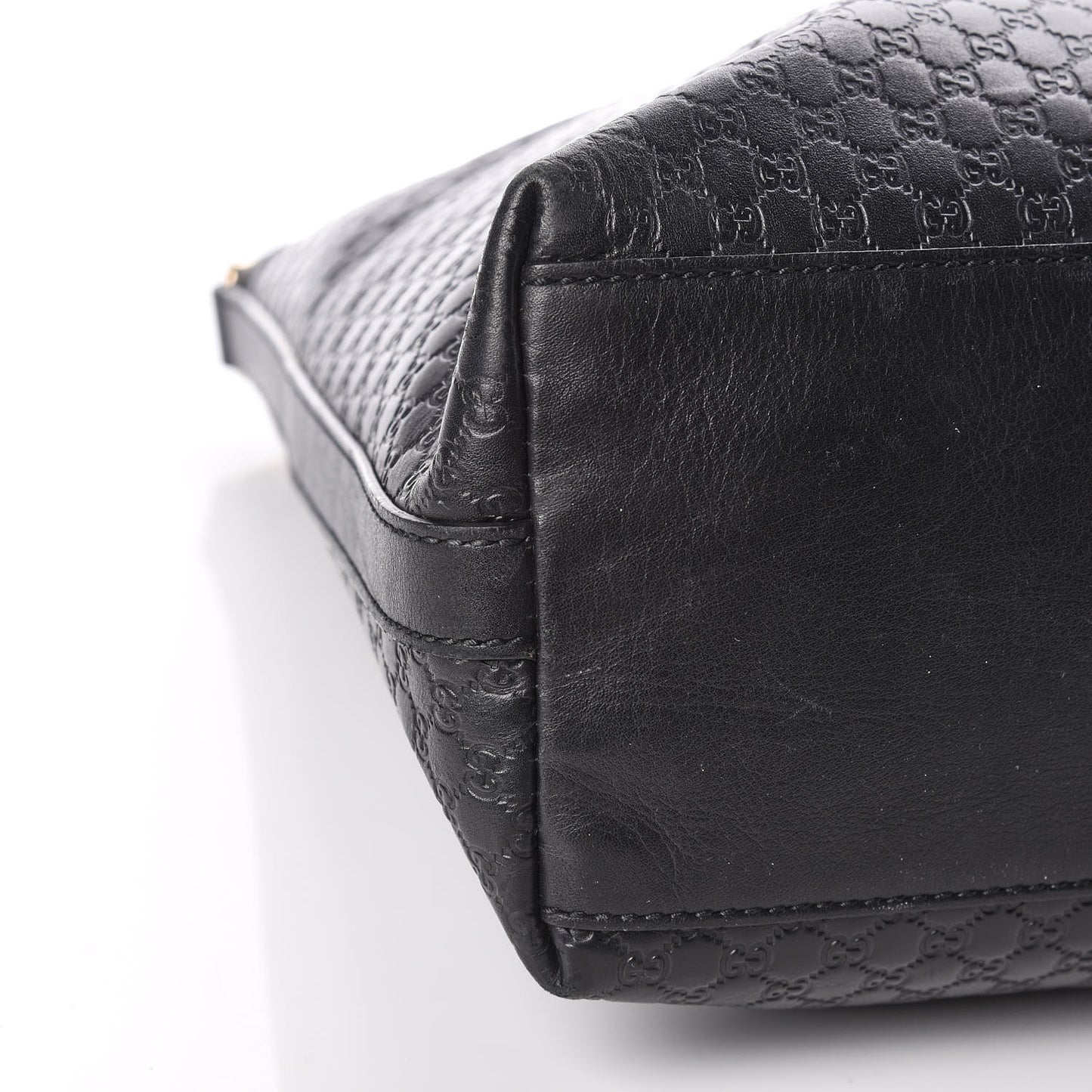 Soft Microguccissima Margaux Shoulder Bag Black